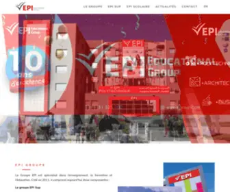 Epieducationalgroup.com(Accueil) Screenshot