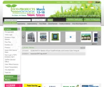 Epif2014.com(ECO-PRODUCTS INTERNATIONAL FAIR) Screenshot