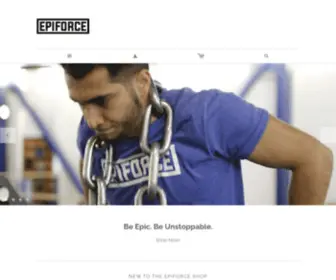 Epiforce.com(Epiforce Official Store) Screenshot