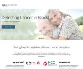 Epigenomics.com(Home) Screenshot