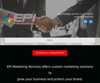 Epiinc.com(EPI Marketing Services) Screenshot