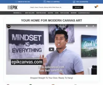 Epikcanvas.com(EPIK Canvas) Screenshot
