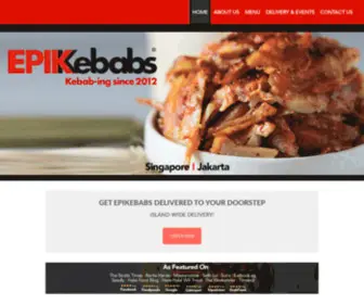 Epikebabs.com(Epik Industries) Screenshot