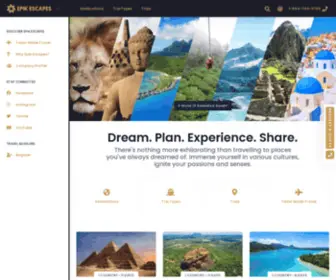 Epikescapes.com(Small Groups) Screenshot