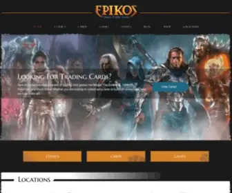 Epikosccg.com(Epikos CCG) Screenshot