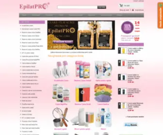 Epilatpro.ro(Epilat profesional) Screenshot