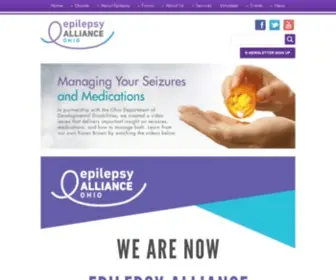 Epilepsy-Ohio.org(Epilepsy Alliance Ohio) Screenshot