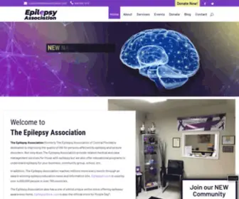 Epilepsyassociation.com(Epilepsy Association of Central Florida) Screenshot