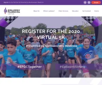 Epilepsychicago.org(Epilepsy Chicago) Screenshot