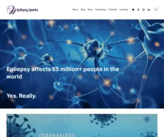 Epilepsysparks.com(Epilepsy Sparks) Screenshot