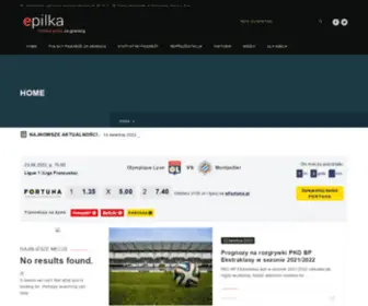 Epilka.pl(Piłka nożna) Screenshot