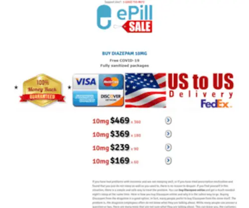 Epillsales.com(Buy Diazepam online cheap) Screenshot