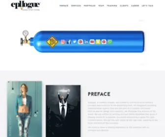 Epilogue.co.in(Event Management and Creative Advertising Agency) Screenshot
