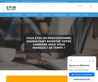 Epimafrique.com(EPIM AFRIQUE) Screenshot