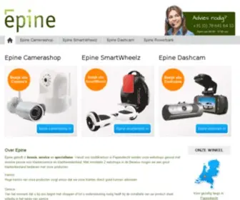 Epine.nl(Kennis, service en specialisme) Screenshot