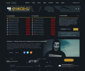 Epinkodcu.com(E-Pin Satış Değerlendirme Ve Webmaster Platformu) Screenshot