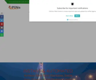 Epins.com.ng(Instant & Automated Airtime) Screenshot