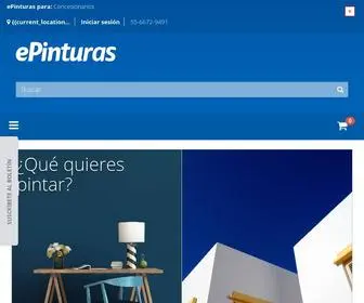 Epinturas.com.mx(Pinturas vinílicas) Screenshot