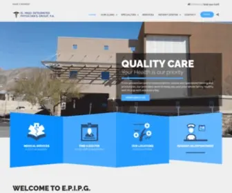 Epipg.com(EL PASO INTEGRATED PHYSICIANS GROUP) Screenshot