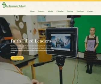 Epiphany-School.net(The Epiphany School) Screenshot