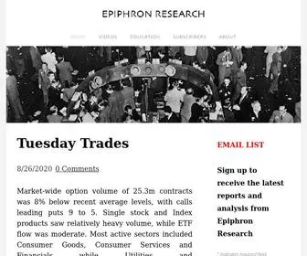 Epiphronresearch.com(EPIPHRON RESEARCH) Screenshot