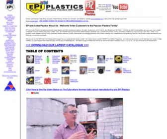 Epiplastics.co.nz(Plastics Manufacturers Bottles) Screenshot