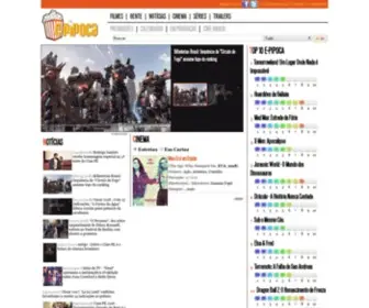 Epipoca.com.br(O seu site de cinema) Screenshot