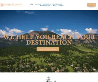 Epiqwest.com(Colorado-Based Financial Planning) Screenshot