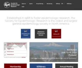 Epiresearch.org(Society for Epidemiologic Research) Screenshot