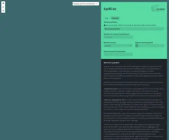 Epirisk.net(EpiRisk) Screenshot