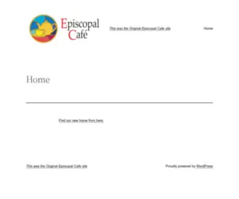 Episcopalcafe.com(The Archive forward) Screenshot
