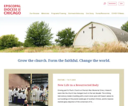Episcopalchicago.org(Episcopal Diocese of Chicago) Screenshot