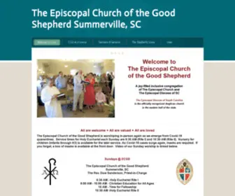 Episcopalchurchofgoodshep-Summerville.org(The Episcopal Church of the Good Shepherd Summerville) Screenshot