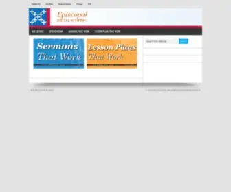 Episcopaldigitalnetwork.com(The official news service of the Episcopal Church) Screenshot