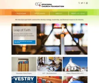 Episcopalfoundation.org(Episcopal Church Foundation) Screenshot