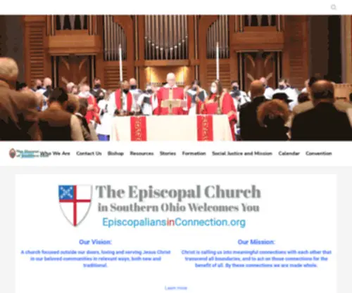 Episcopaliansinconnection.org(Diocese of Southern Ohio) Screenshot