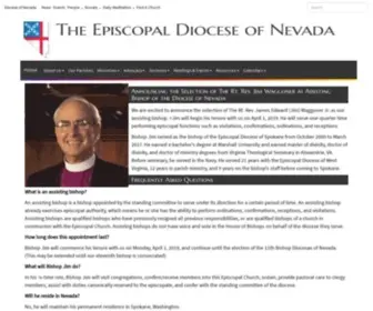 Episcopalnevada.org(Diocese of Nevada) Screenshot