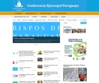 Episcopal.org.py(Conferencia Episcopal Paraguaya) Screenshot