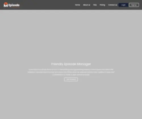 Episodemanager.com(Episodemanager) Screenshot