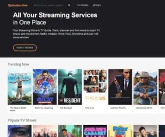 Episodes.how(Streaming Movie & TV Guide) Screenshot