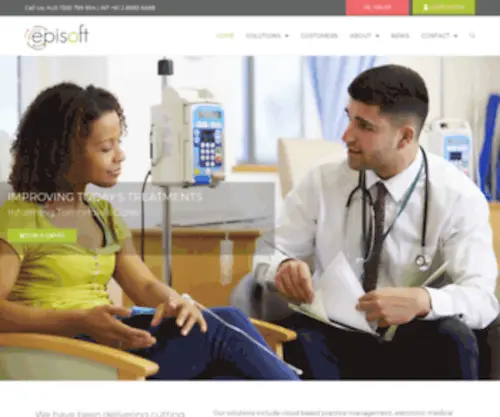 Episoft.com.au(Episoft clinical research software) Screenshot
