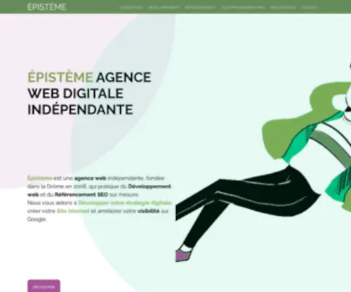 Episteme-Web.com(Épistème) Screenshot