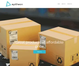 Epitheon.com(Company Site) Screenshot