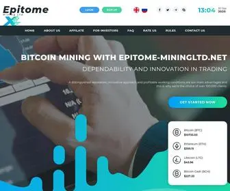 Epitome-Miningltd.net(Epitome Miningltd) Screenshot