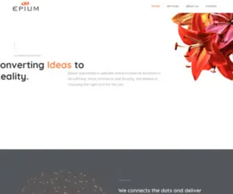 Epium.com(Ecommerce specialists in shopify wordpress seo themes) Screenshot