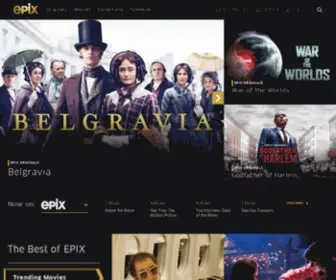 Epix.com(Hit Movies) Screenshot