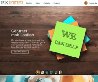 Epixsystems.co.uk(Service Management and Building Maintenance Software) Screenshot