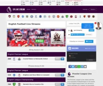 EPL-Live.stream(English premier league live stream) Screenshot