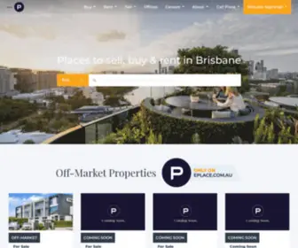 Eplace.com.au(Real Estate Agents in Brisbane) Screenshot