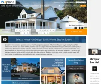 Eplans.com(House Plans) Screenshot